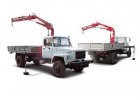 Бортовая машина ГАЗ-33081 "Садко" с краном манипулятором FASSI F50A.22